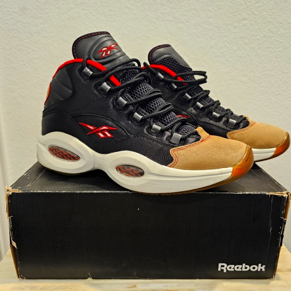 Reebok Question Mid Philadelphia 76ers Alternate Jersey